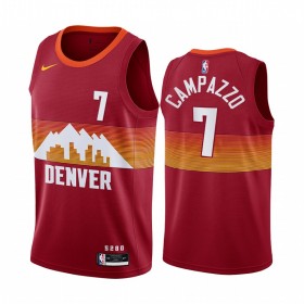 Denver Nuggets Facundo Campazzo 7 2020-21 City Edition Pelipaidat Swingman - Miesten